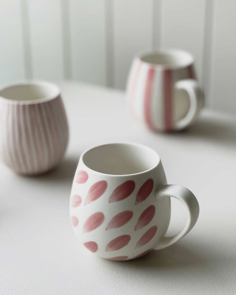 Hug Me Mug Set of 4 - Rose Brush - Product Image