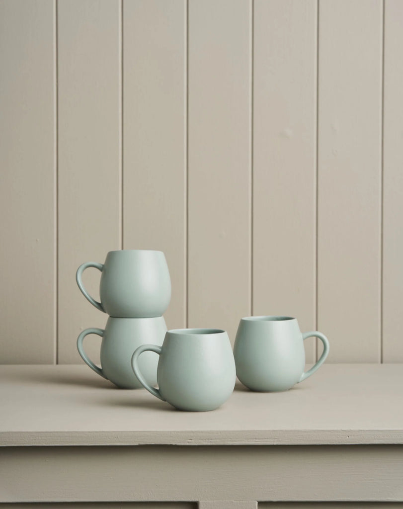 Hug Me Mug Set of 4 - Matte Pale Eucalyptus - Product Image