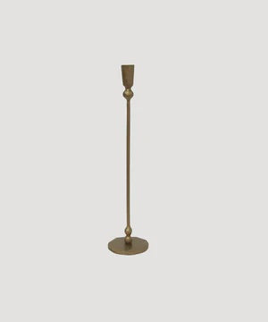 Eddie Gold Candle Holder - Large - Product Image