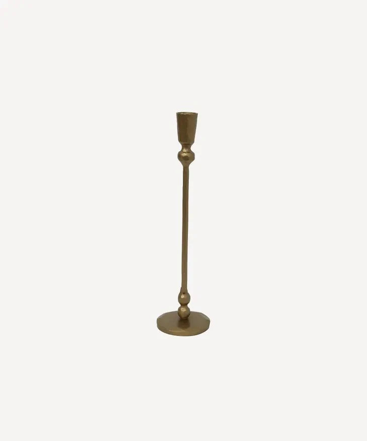 Eddie Gold Candle Holder - Medium - Product Image
