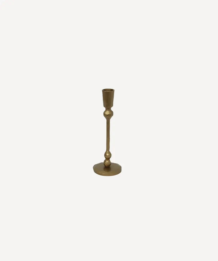 Eddie Gold Candle Holder - Small - Product Image