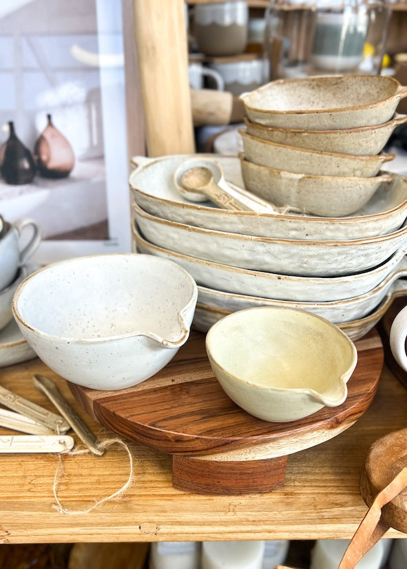 Henri Ceramic Nested Bowls - Set of 2 - Product Image