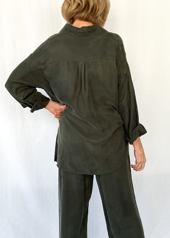 Astrid Pants - Green - Product Image