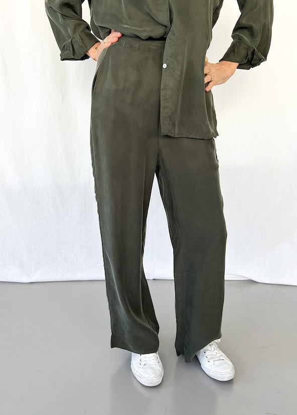 Astrid Pants - Green - Product Image