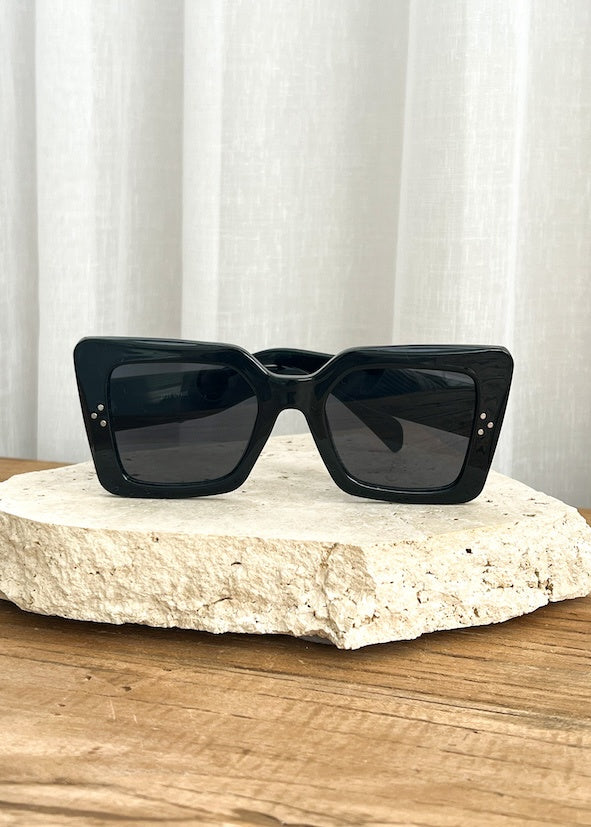 Aubrey Sunglasses - Black - Product Image