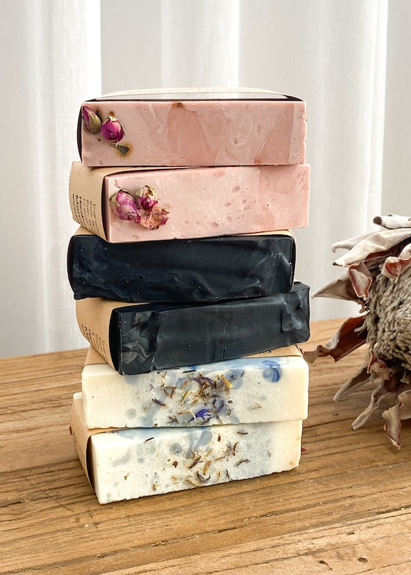 Handmade Soap Bar - Lavender & Orange - Product Image