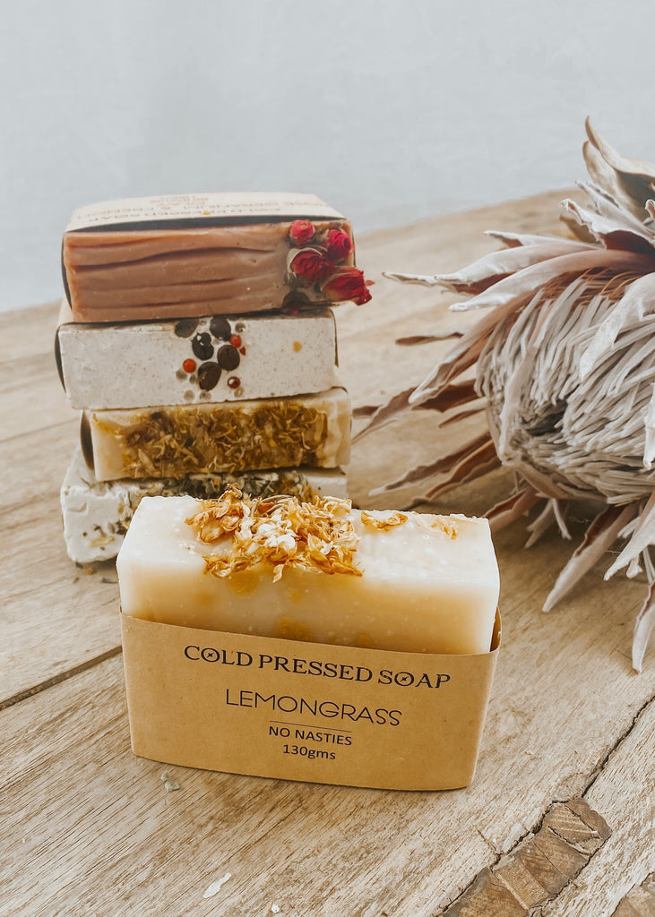 Handmade Soap Bar - Lemongrass 130gms - Product Image