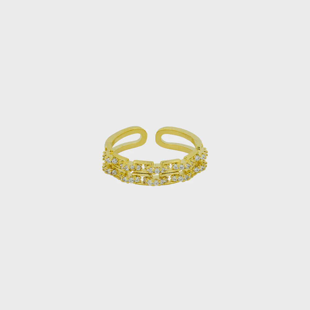 Eliza Ring - Gold - Product Image
