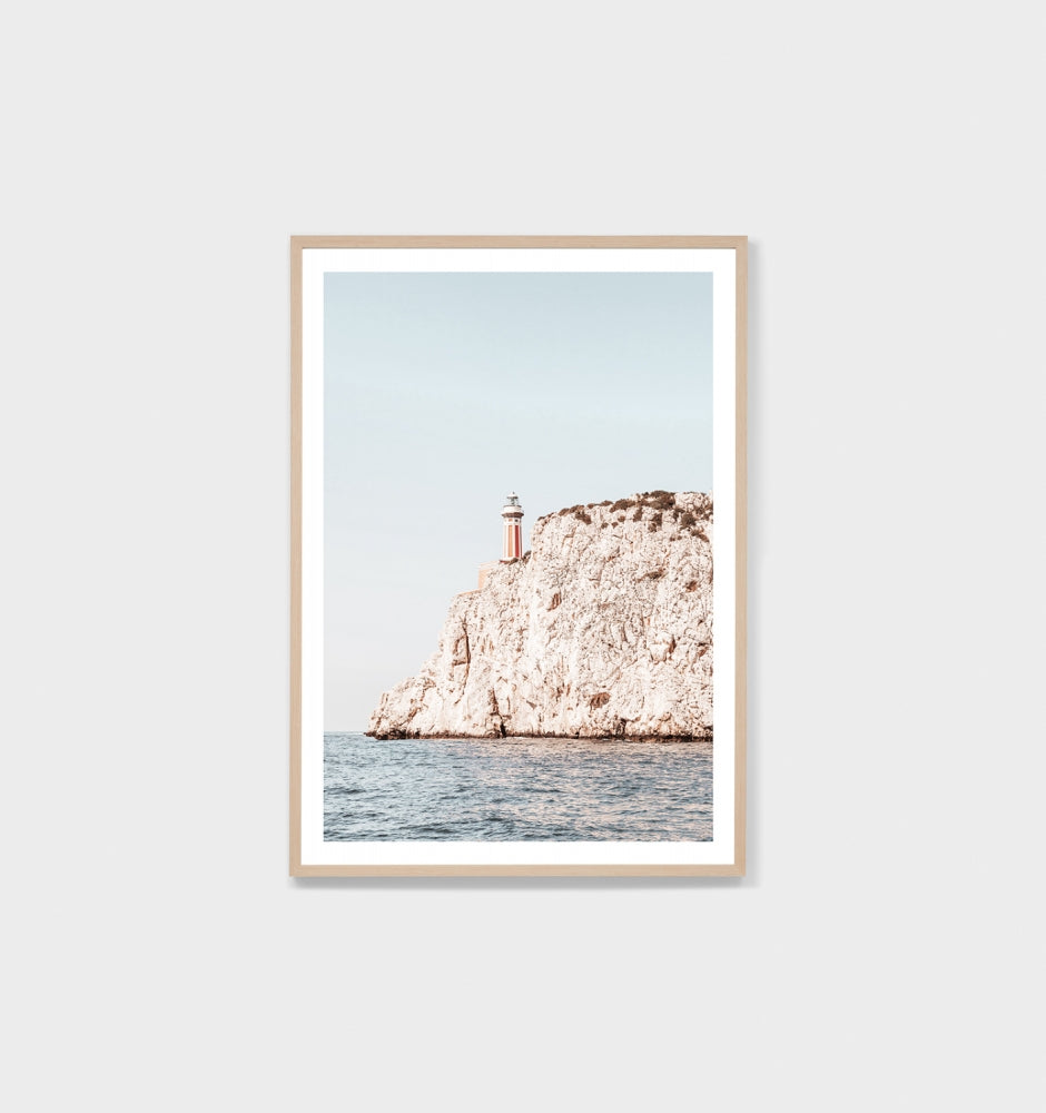 Capri Island Framed Print - Product Image