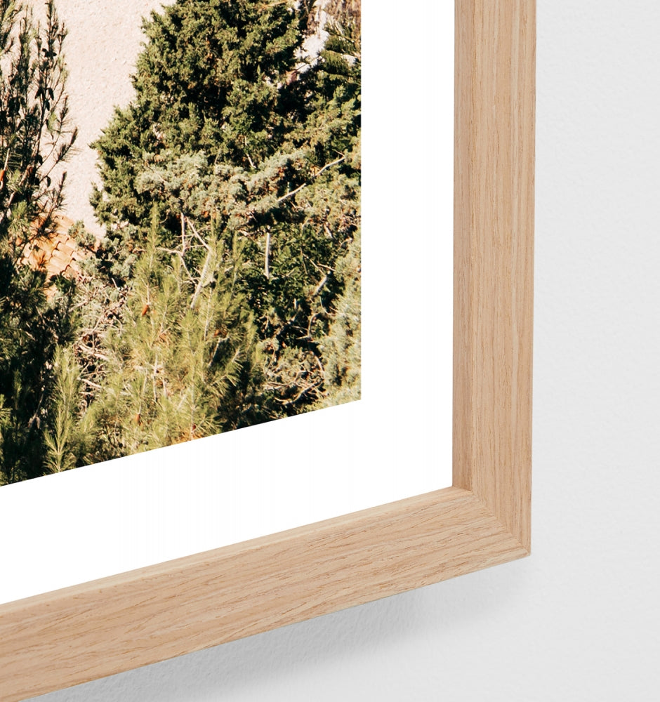 Cliffside Cove Framed Print - Product Image