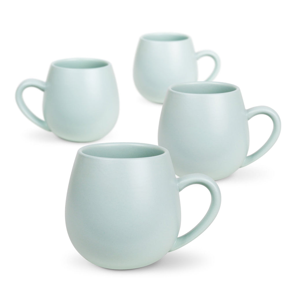 Hug Me Mug Set of 4 - Matte Pale Eucalyptus - Product Image
