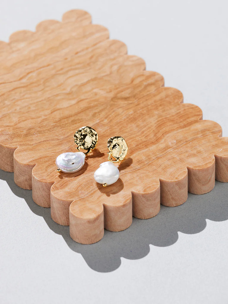 Lucille Earrings - Gold - Product Image
