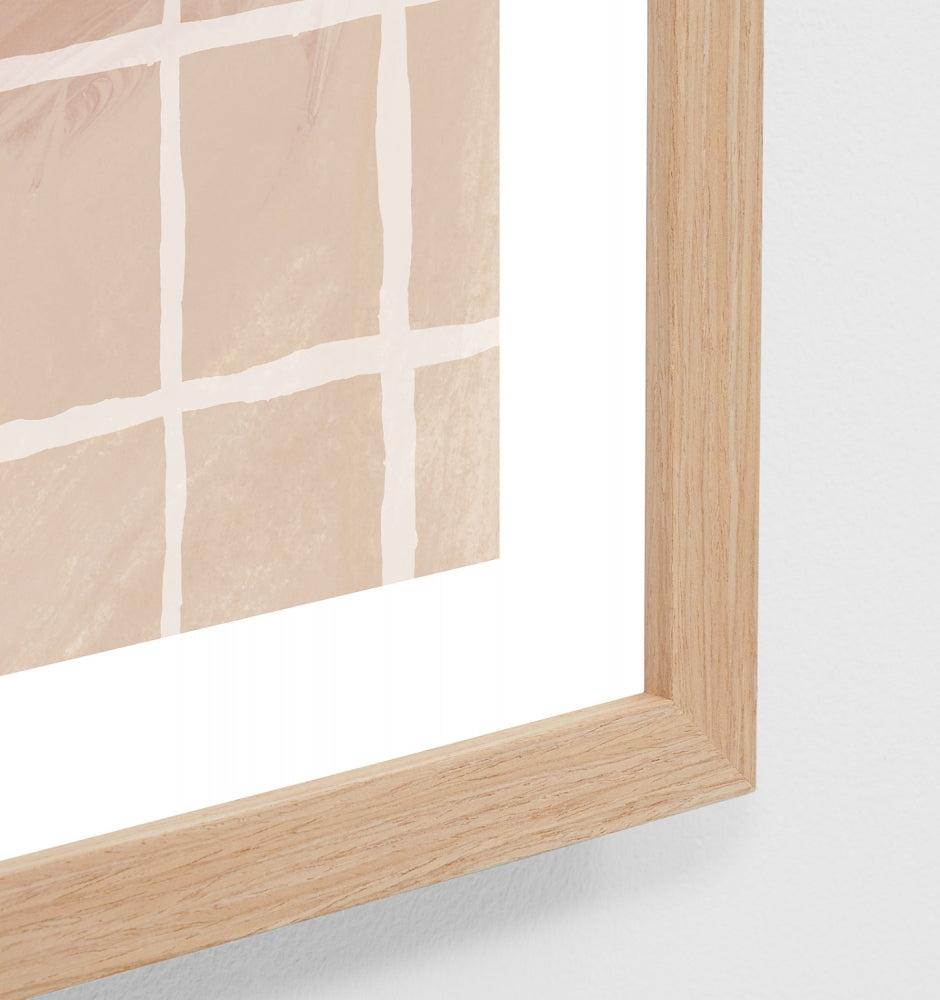 Modern Posy Dark 1 Framed Print - Product Image