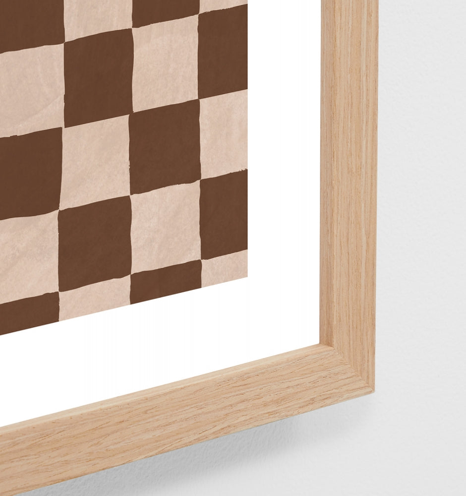 Modern Posy Dark 3 Framed Print - Product Image