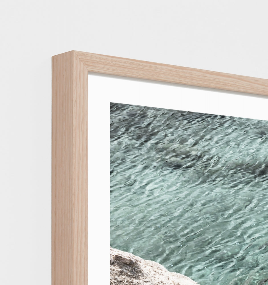 Ocean Steps Framed Print - Product Image
