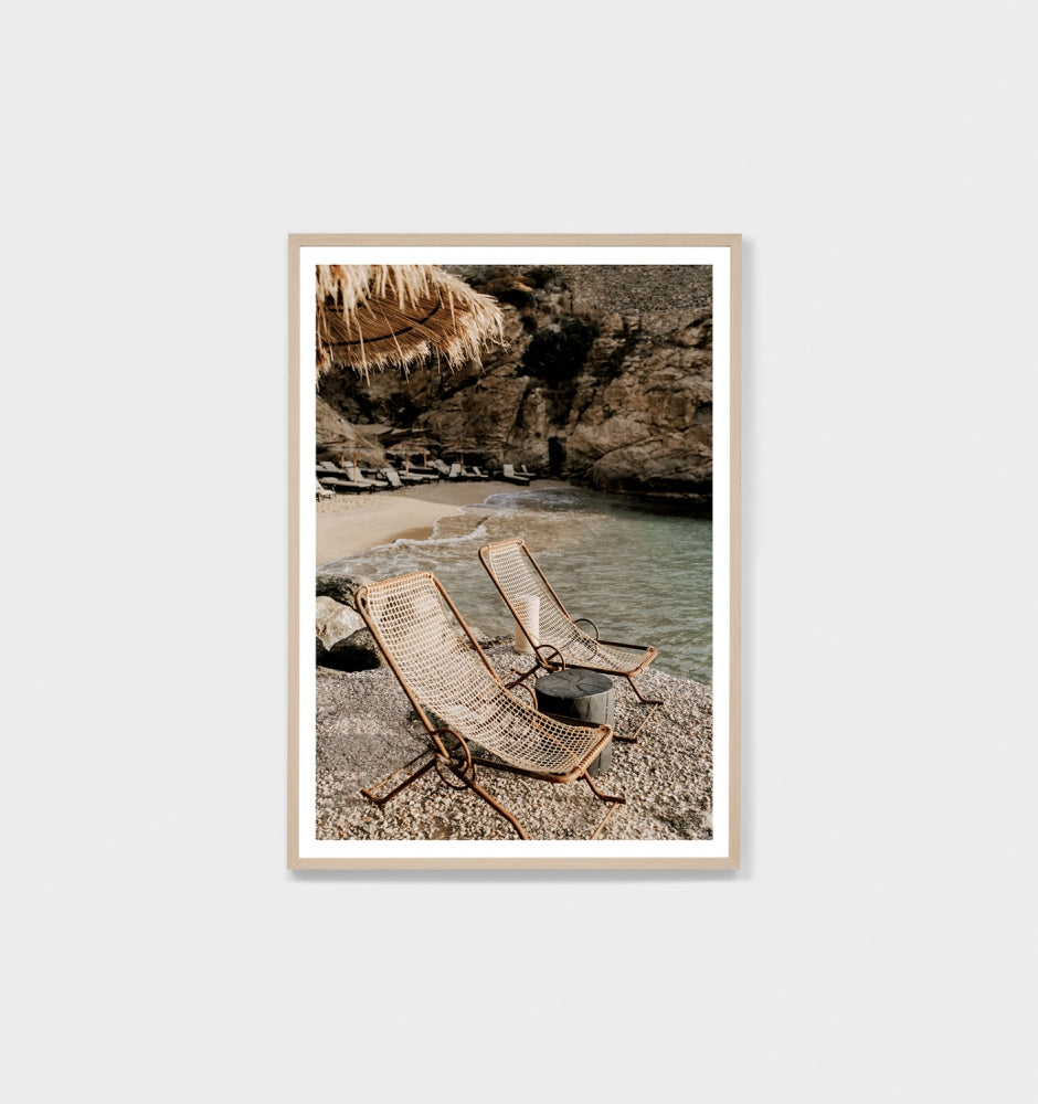 Ocean Vista Framed Print - Product Image