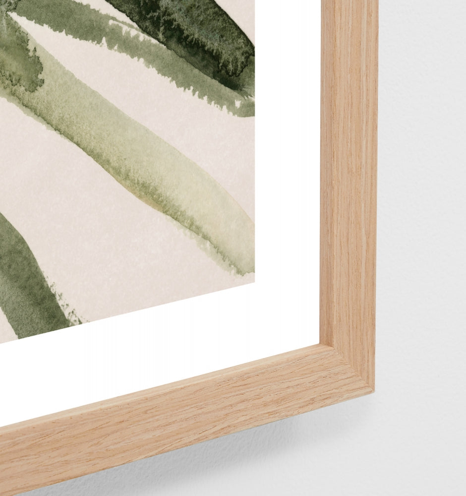 Palm Impression Framed Print - Product Image