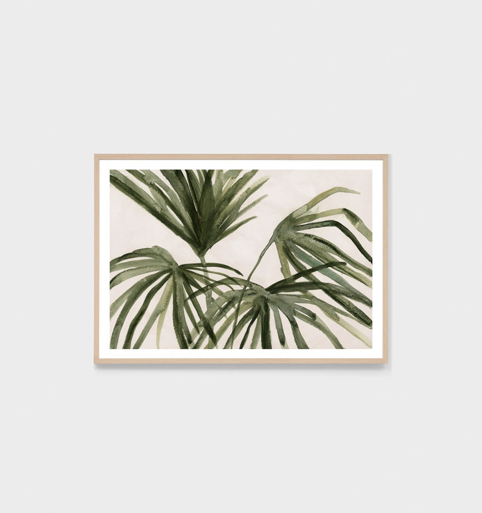Palm Impression Framed Print - Product Image