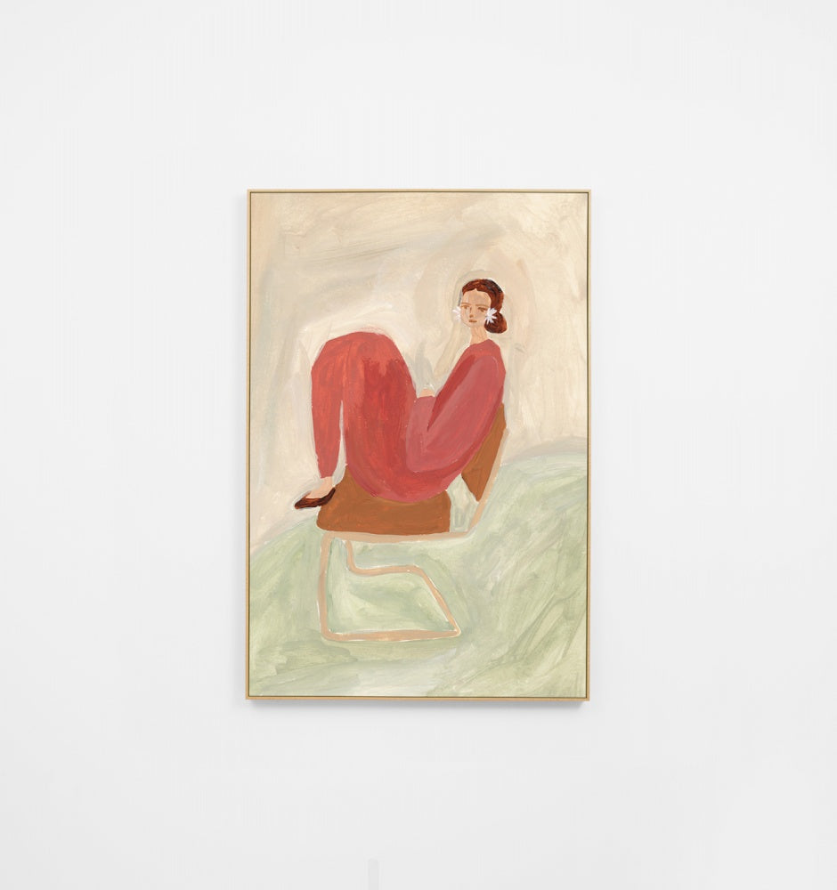 Slow Morning Dusk Framed Canvas - Product Image