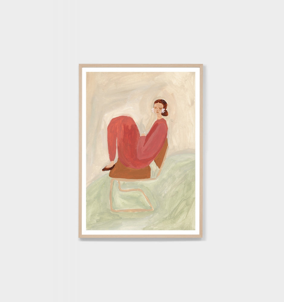 Slow Morning Dusk Framed Print - Product Image