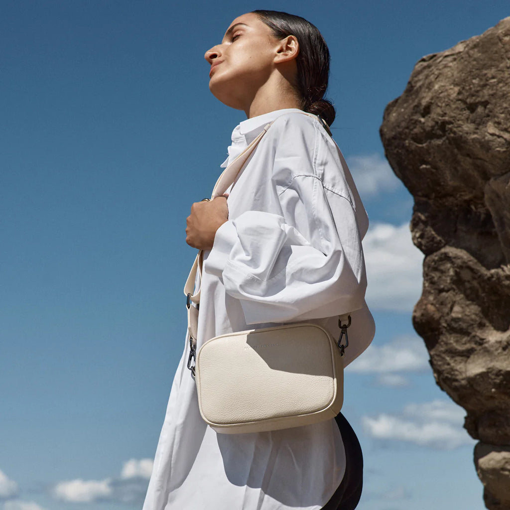 Plunder with Webbed Strap - Chalk - Product Image