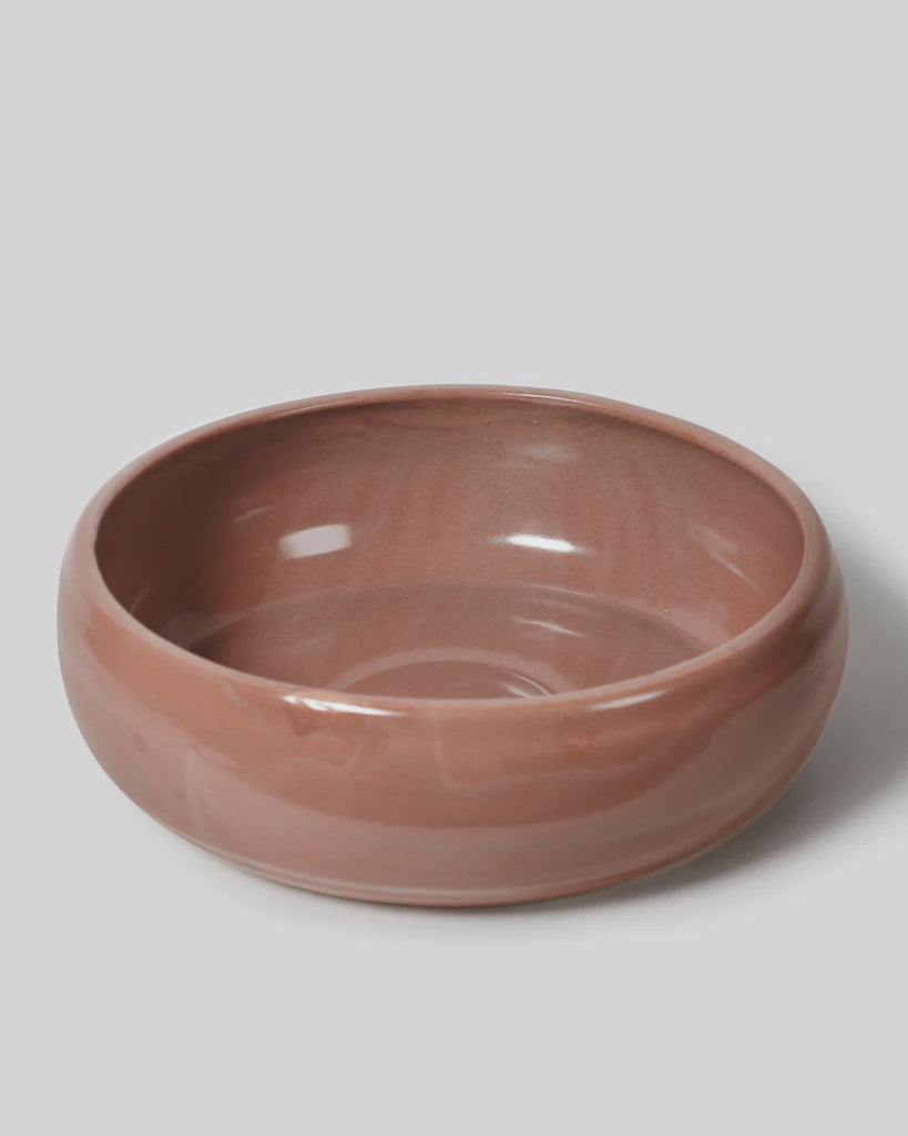 Large Australian Made Salad Bowl - Desert Rose - Product Image