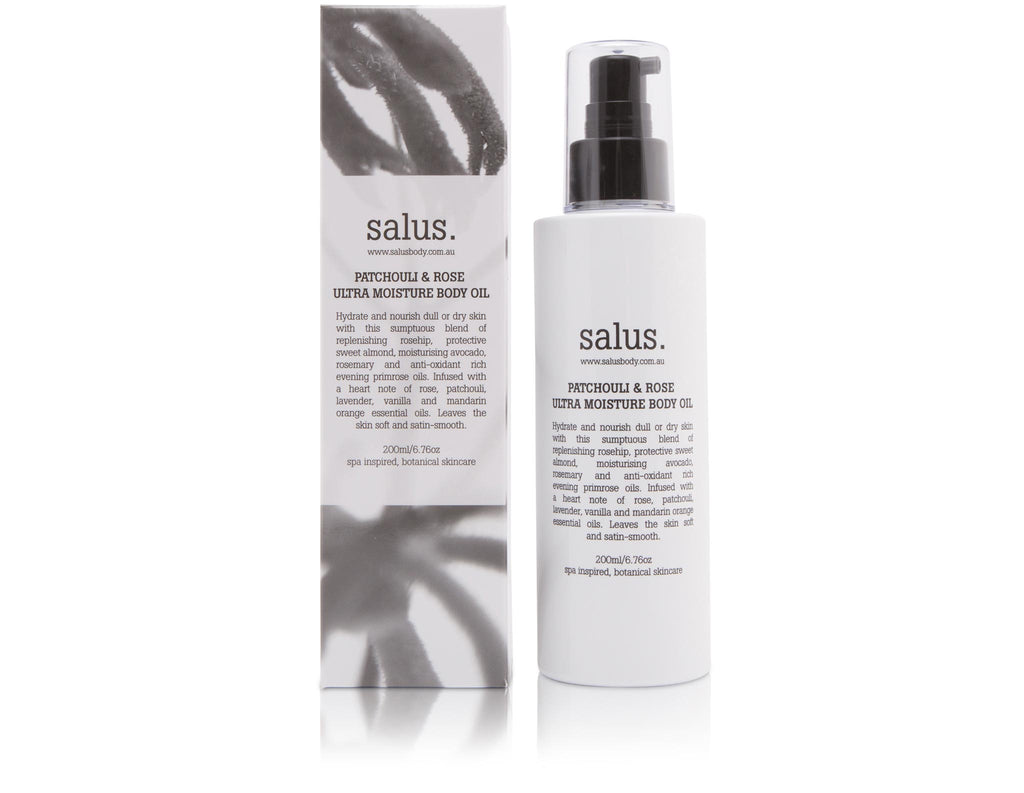 Salus Patchouli + Rose Ultra Moisture Body Oil - Product Image