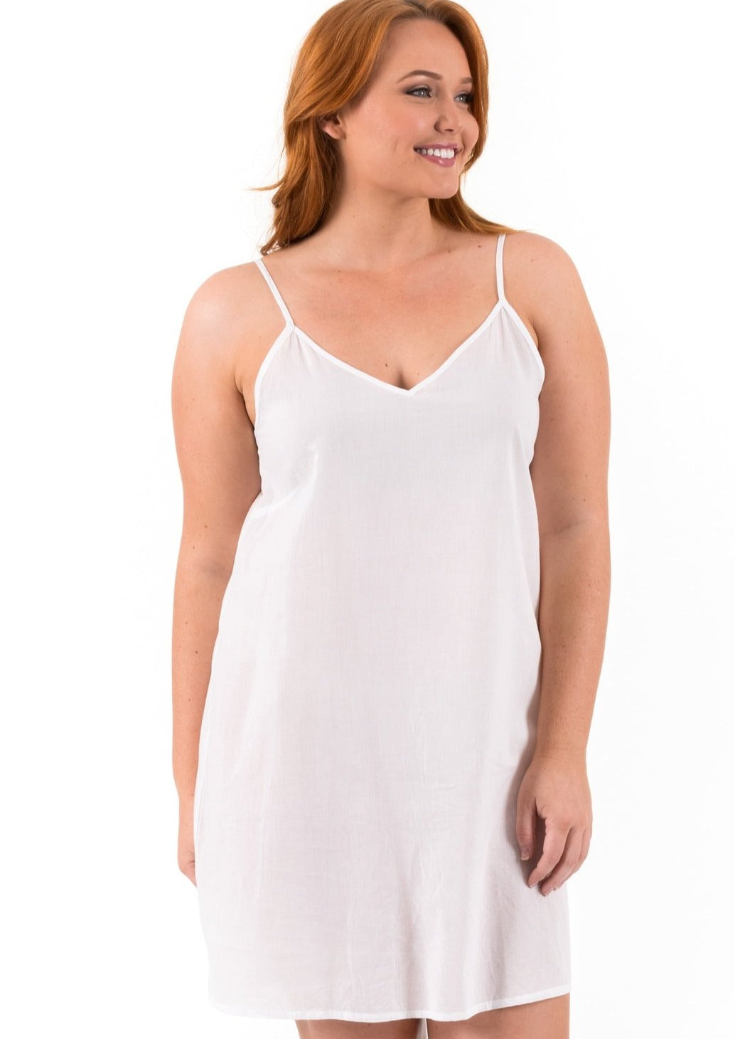 Cotton Slip Dress - Undergarment