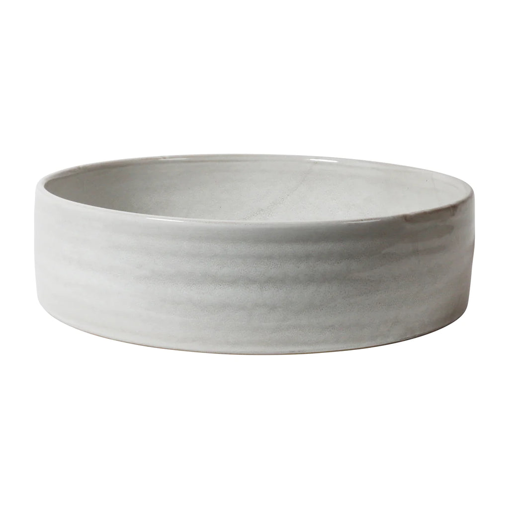 Large Wheel Bowl - Snow - Product Image