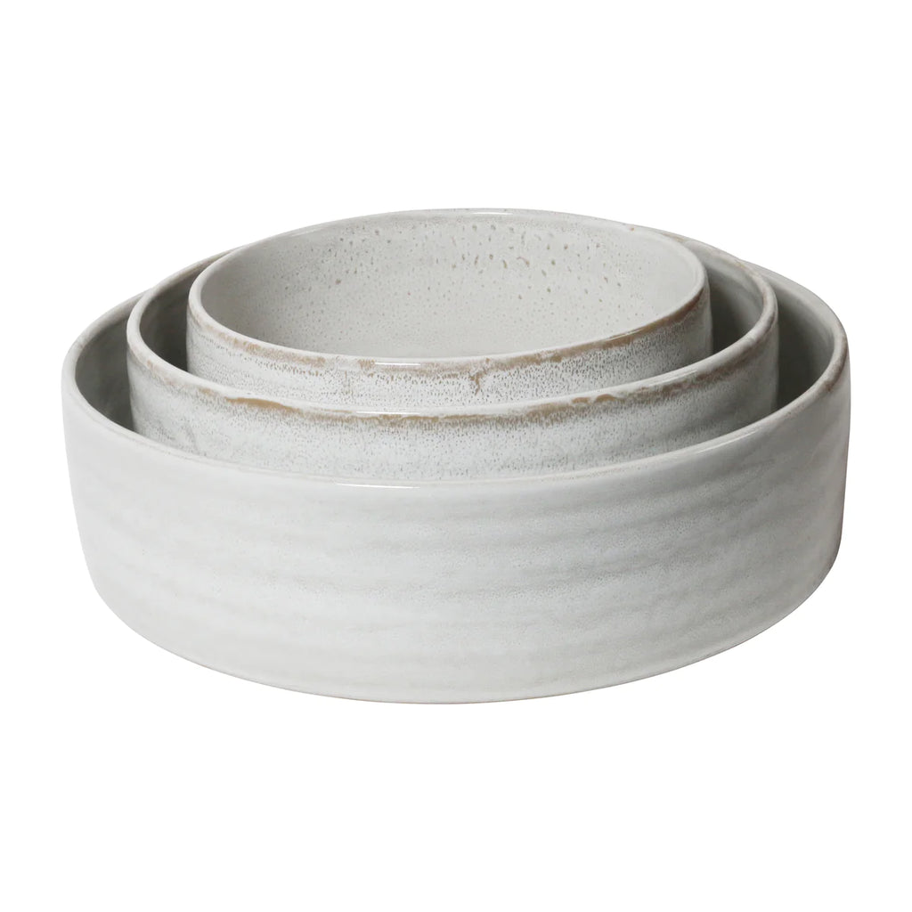 Small Wheel Bowl - Snow - Product Image