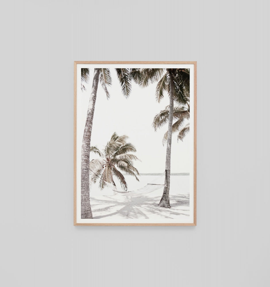 Island Hammock Framed Print - Product Image