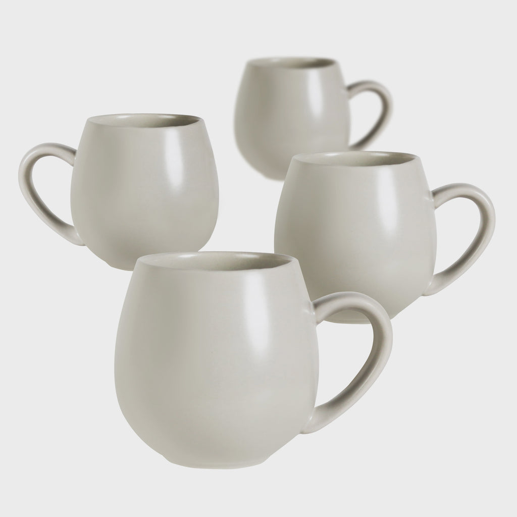 Hug Me Mug Set of 4 - Dove Grey - Product Image