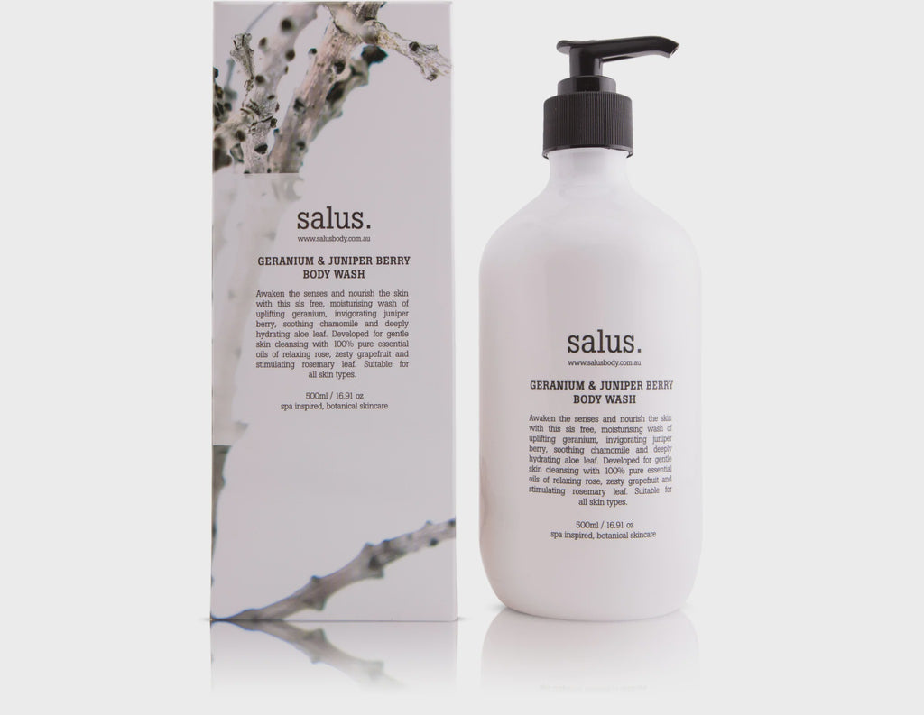 Salus Geranium and Juniper Berry Body Wash - Product Image