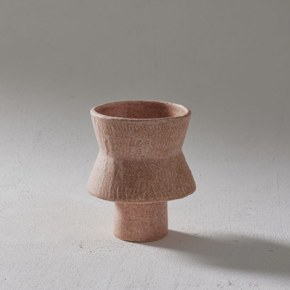 Sascha Vase Pink - Small - Product Image
