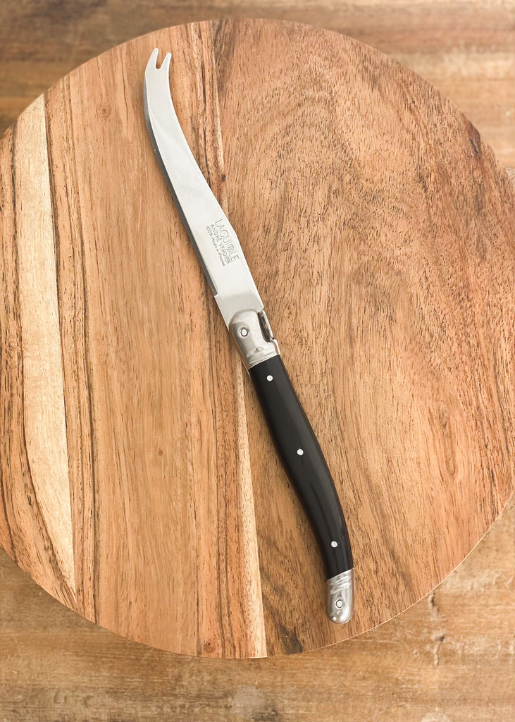Debutant Cheese Knife - Black - Product Image