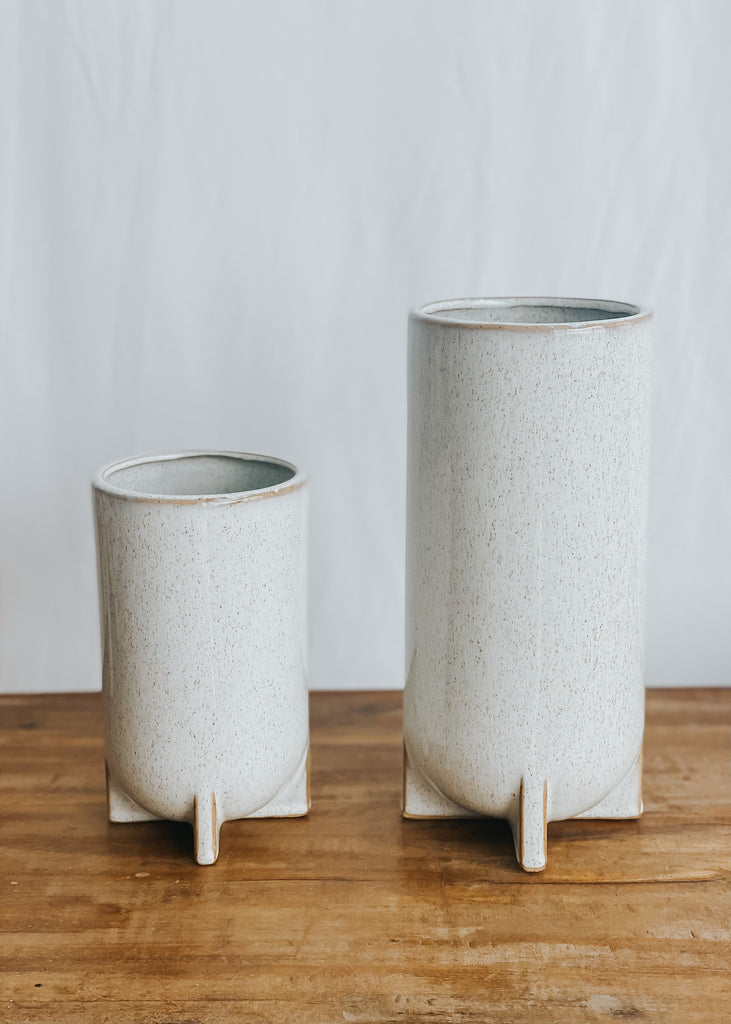 Bessie Ceramic Planter or Vase - Tall - Product Image