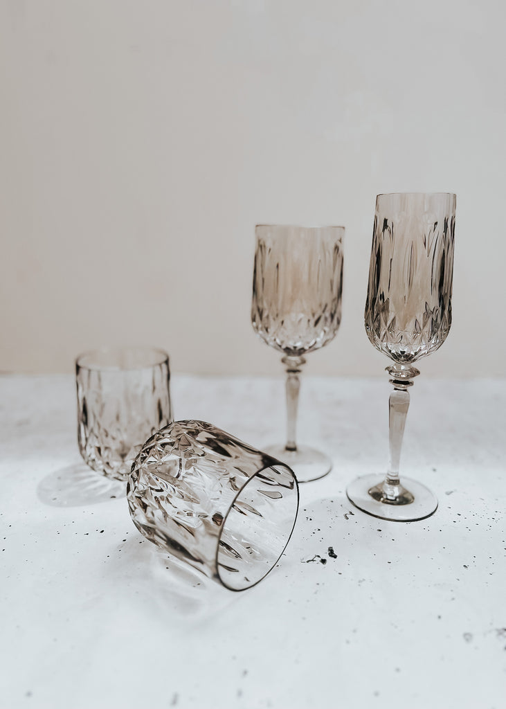 Acrylic Wine Glass Cloud - Set of 6 - Product Image