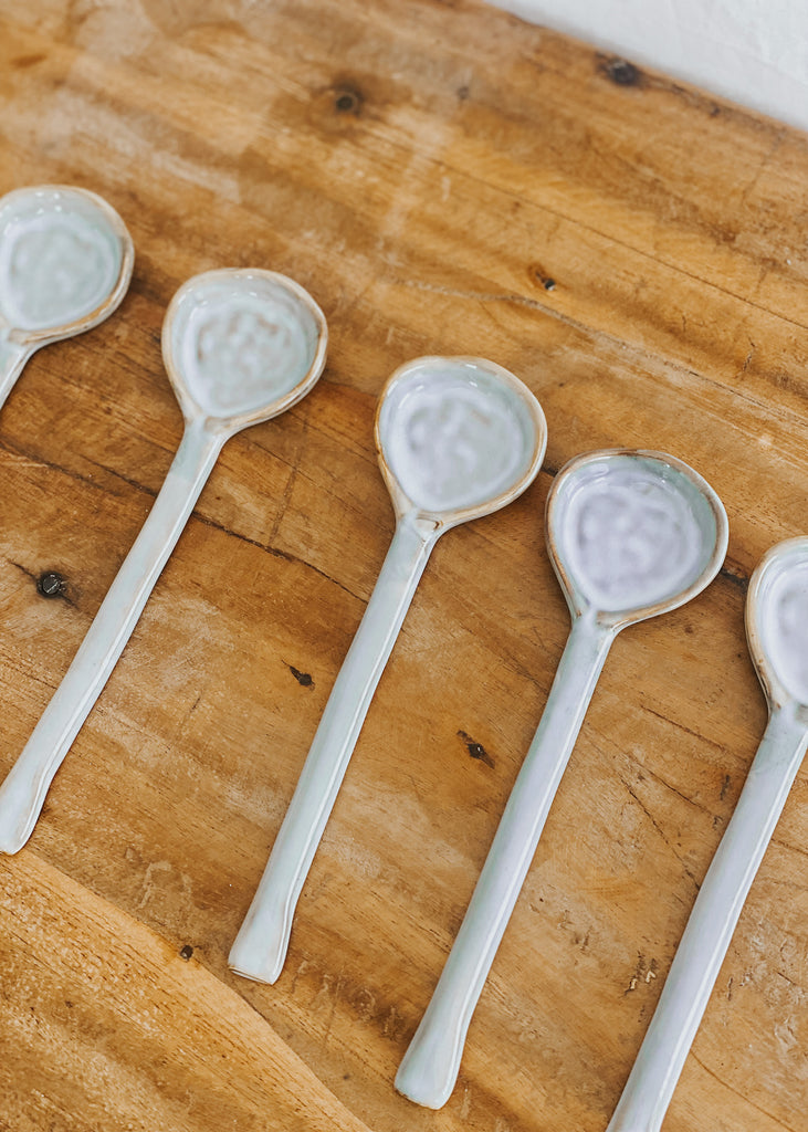 Indigo Ceramic Spoon - Product Image