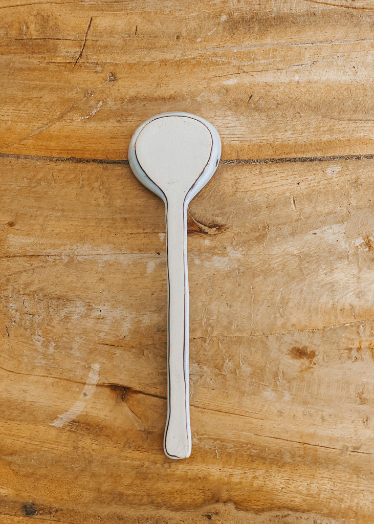 Indigo Ceramic Spoon - Product Image