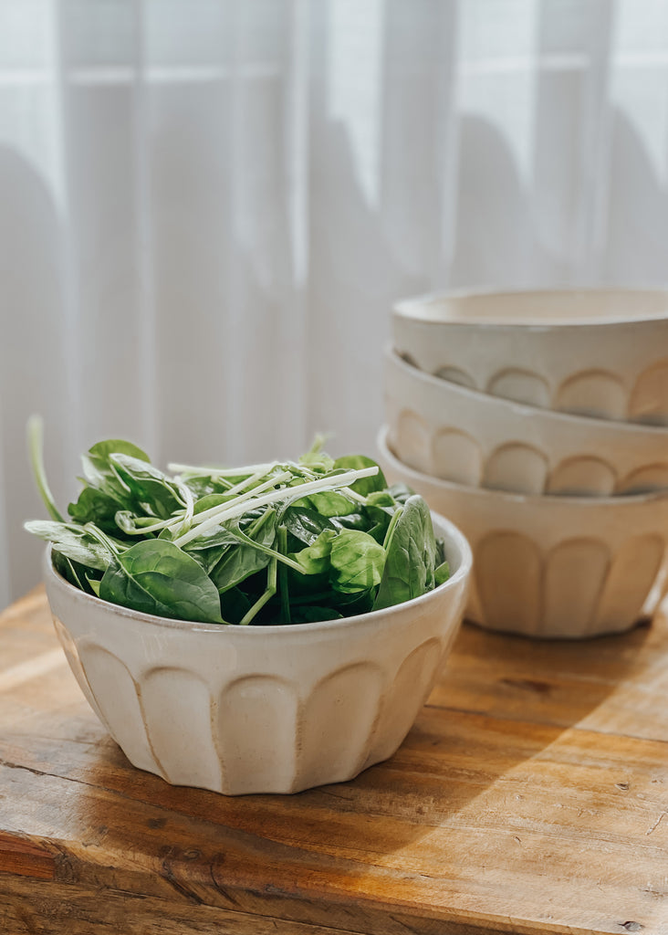 Ritual Ceramic Bowl - Off White - Product Image