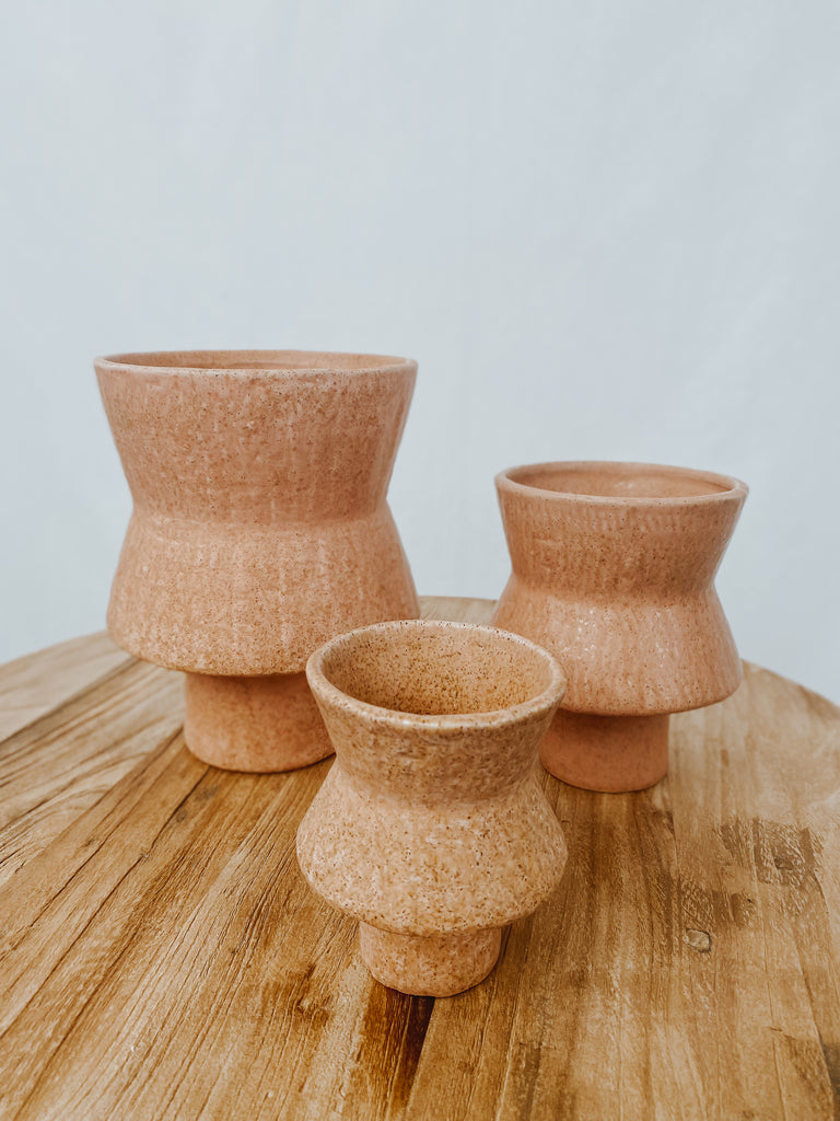 Sascha Vase Pink - Small - Product Image