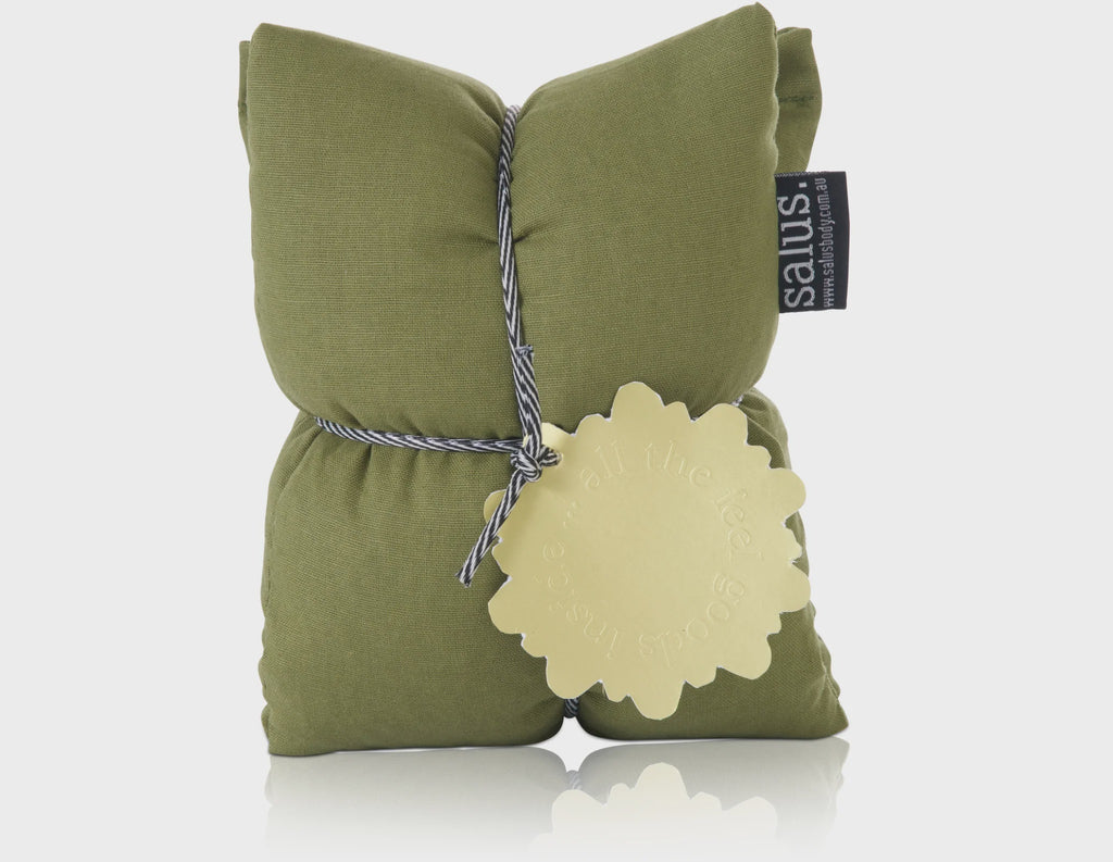 Salus Moss Green Lavender and Jasmine Heat Pillow - Product Image