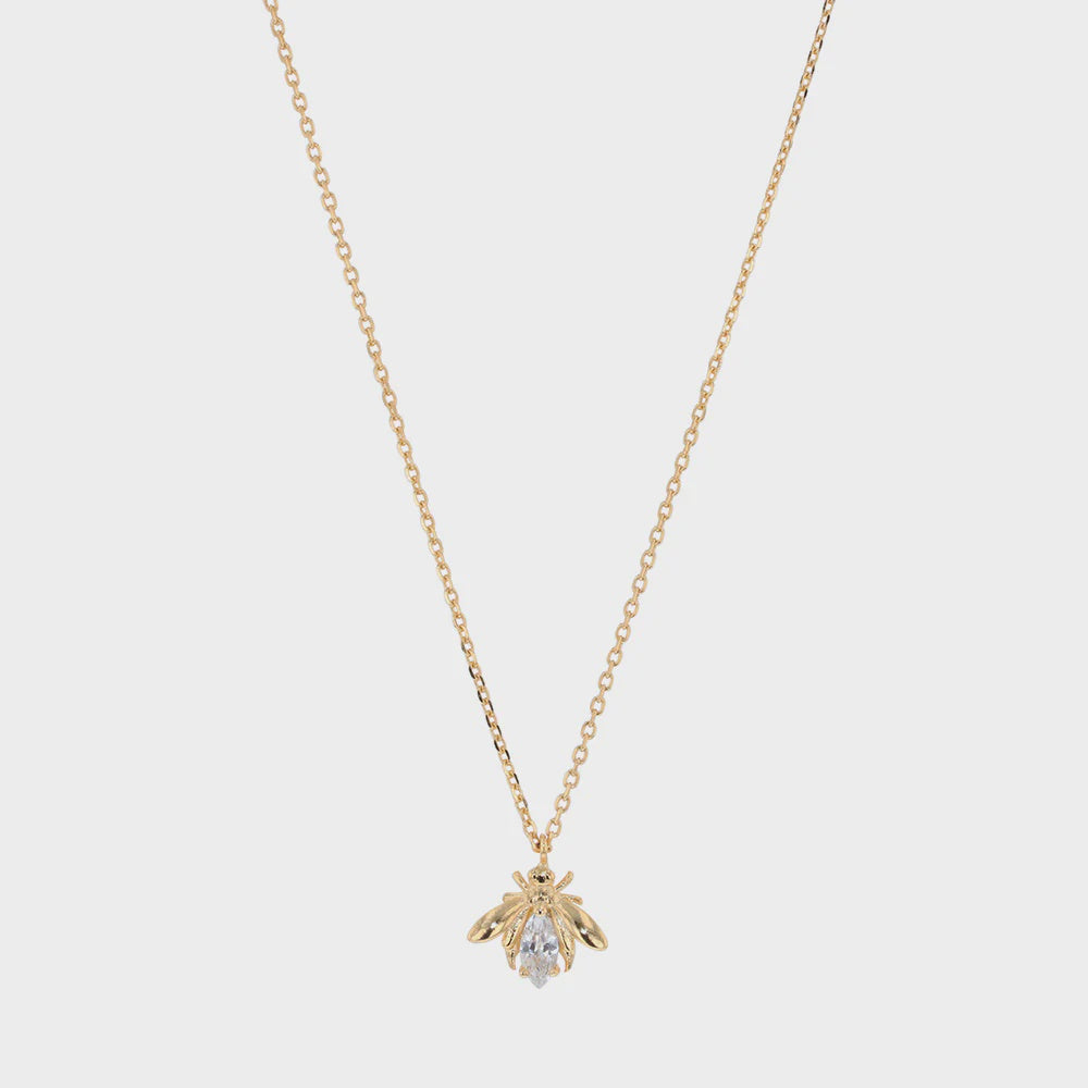 Crystal Bee Necklace - Product Image