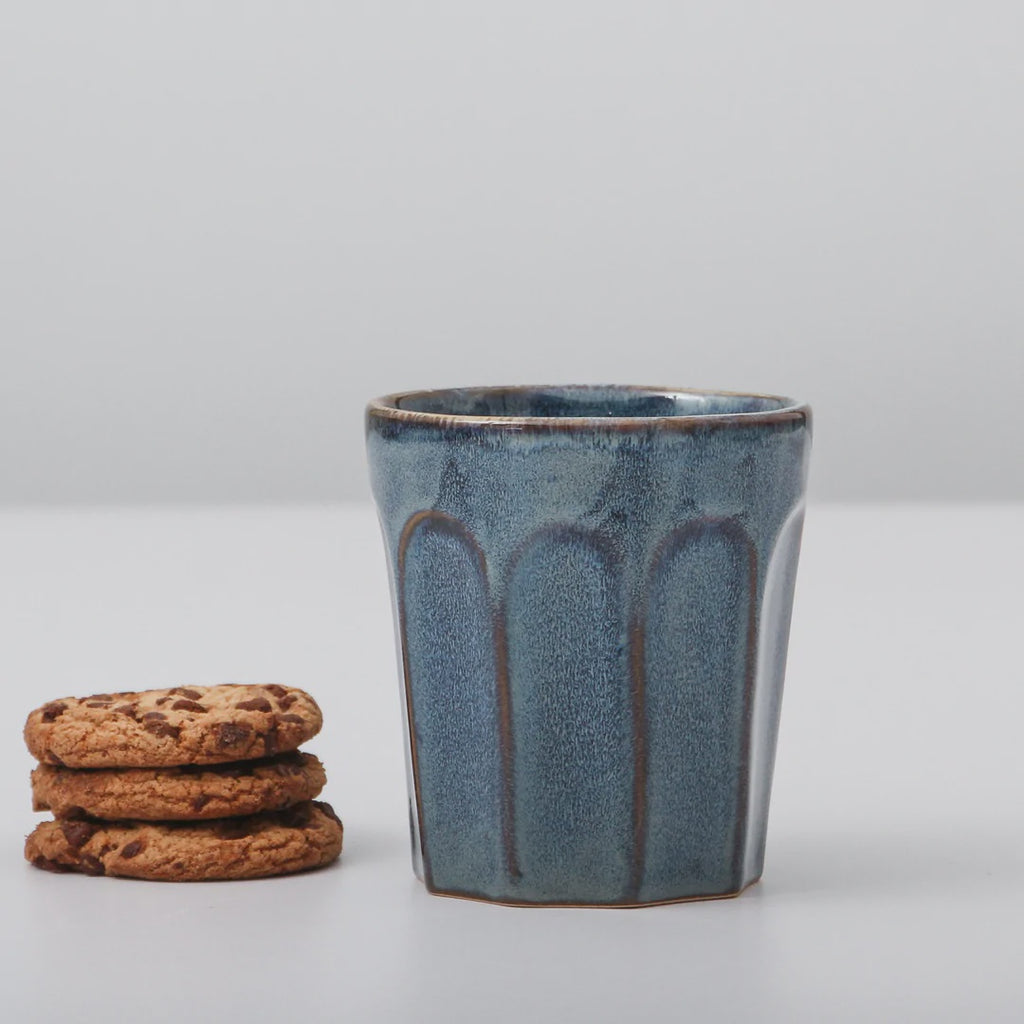 Ritual Ceramic Latte Cup - Navy - Product Image