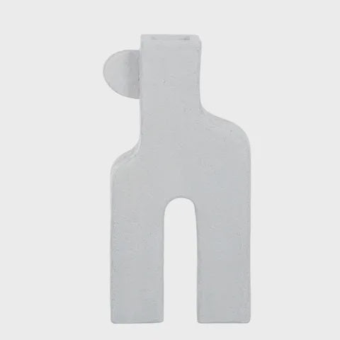 Gus Composite Vase - White - Product Image