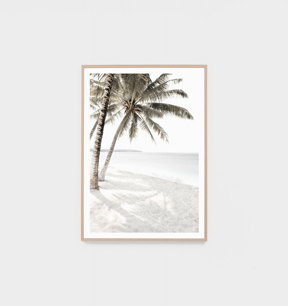 Peaceful Palms Framed Print - Product Image