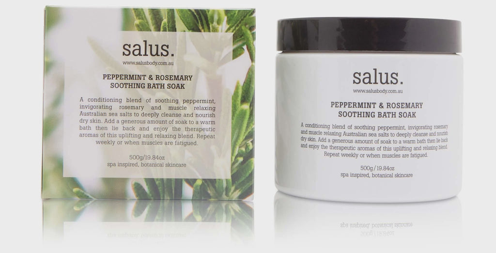 Peppermint & Rosemary Soothing Bath Soak - Product Image