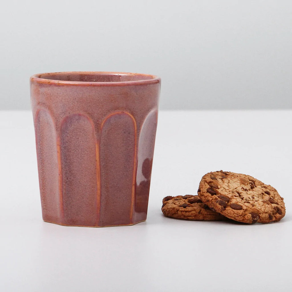 Ritual Ceramic Latte Cup - Rouge - Product Image