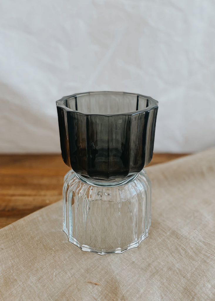 Kelly Glass Condiment Bowl Grey - Product Image
