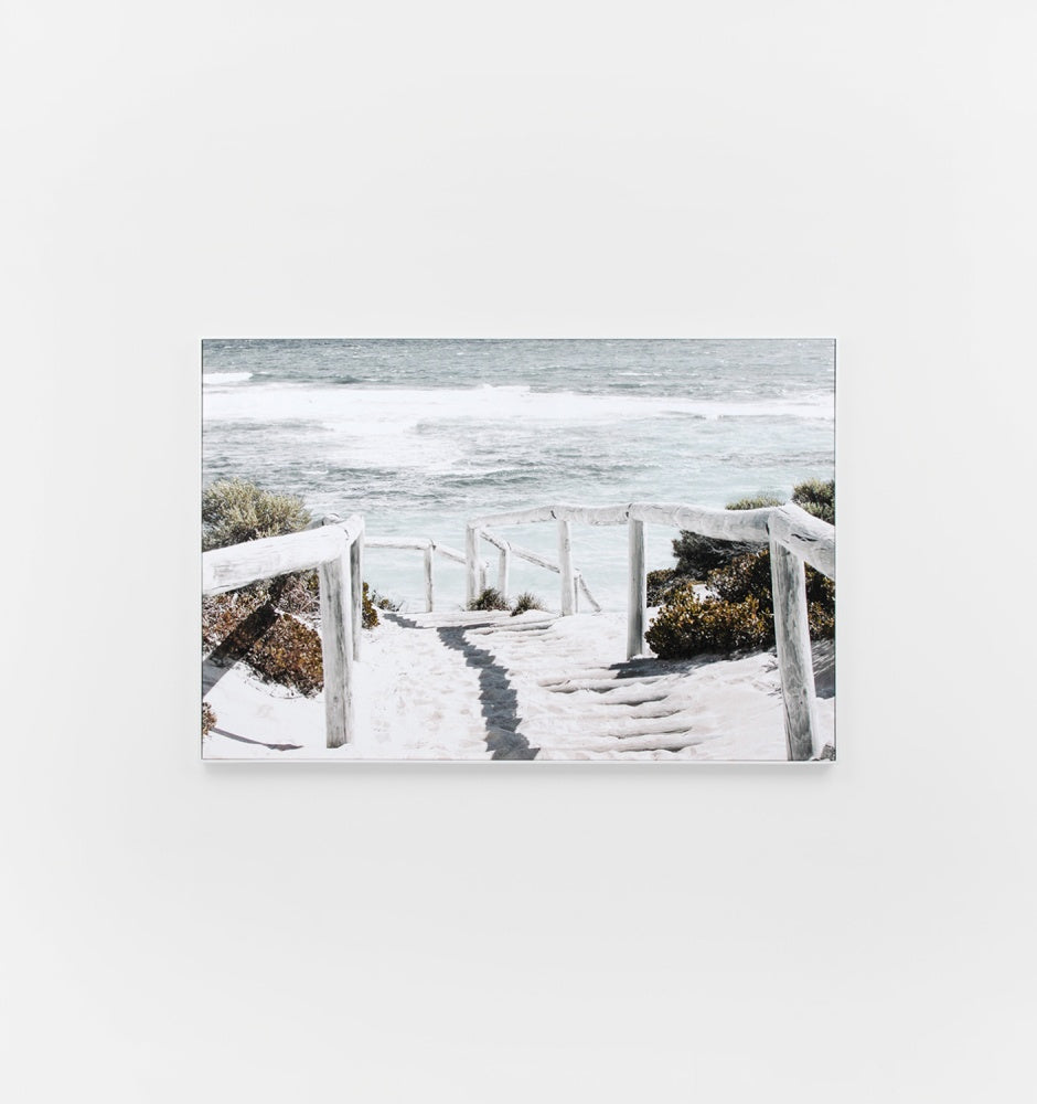 Dune Walkway Framed Canvas - Product Image